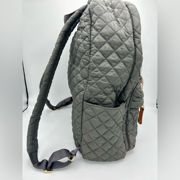 SOLD MZ Wallace Metro Backpack Deluxe Size Magnet Grey 15" Laptop Hippie 90s - Picture 6 of 9